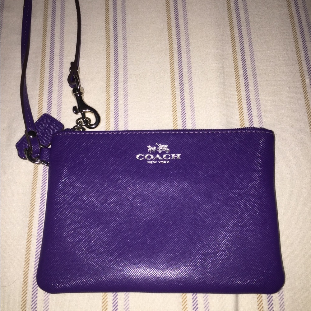 Coach wristlet